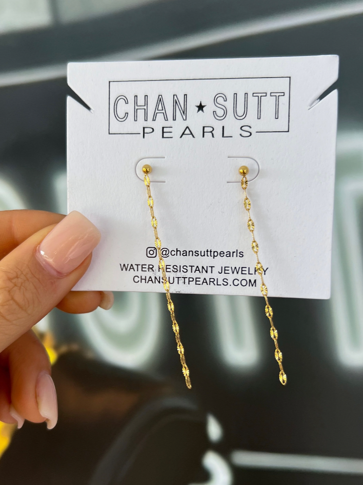 DAINTY CHAIN EARRINGS