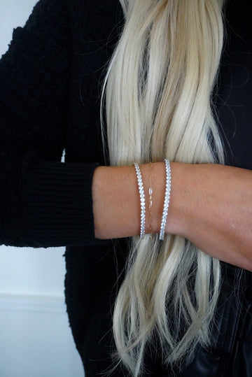 Chansutt Pearls Dainty Tennis Bracelet main image 1