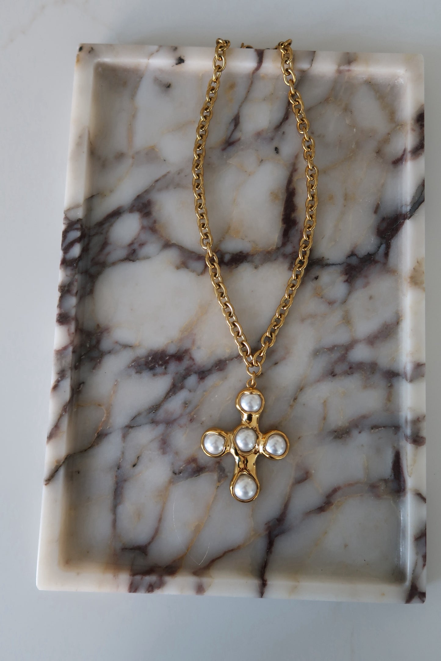 ADA CROSS NECKLACE