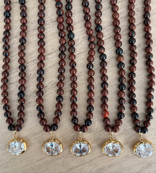 THE BROWN PARKER NECKLACE