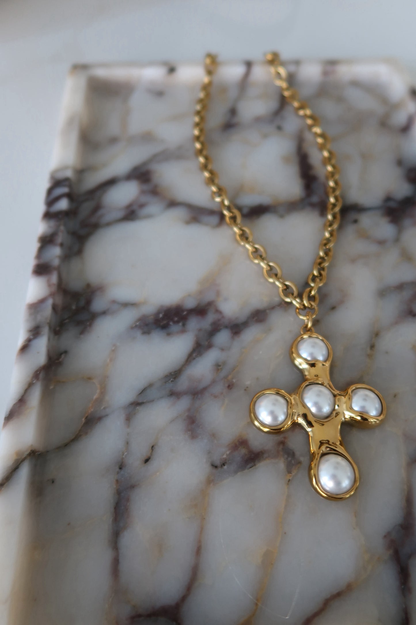 ADA CROSS NECKLACE